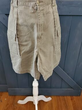 croft & barrow Olive-Tan Cargo Shorts